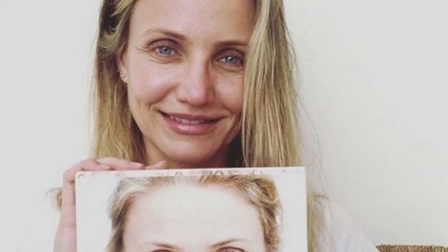 Ungeschminkt: Cameron Diaz weiß, wie man besser altert