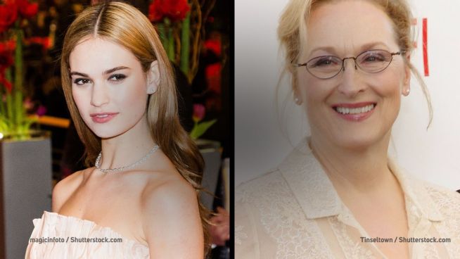 Plötzlich verwandt: Meryl Streep und Lily James